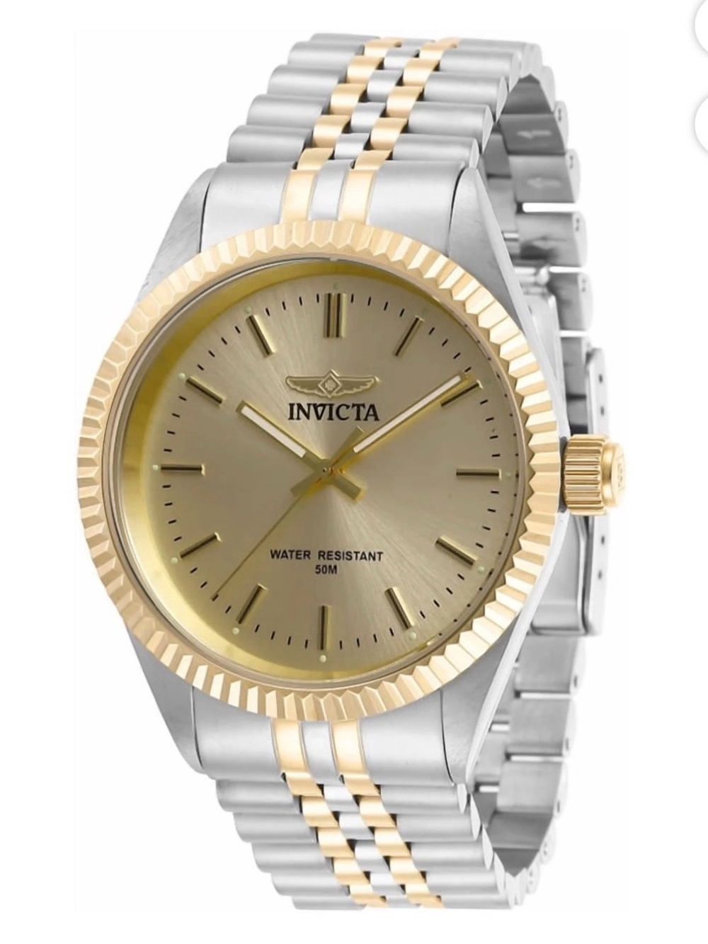 Invicta Specialty Men's Watch - 43mm, Steel, Gold & Silver (AIC-29382) New